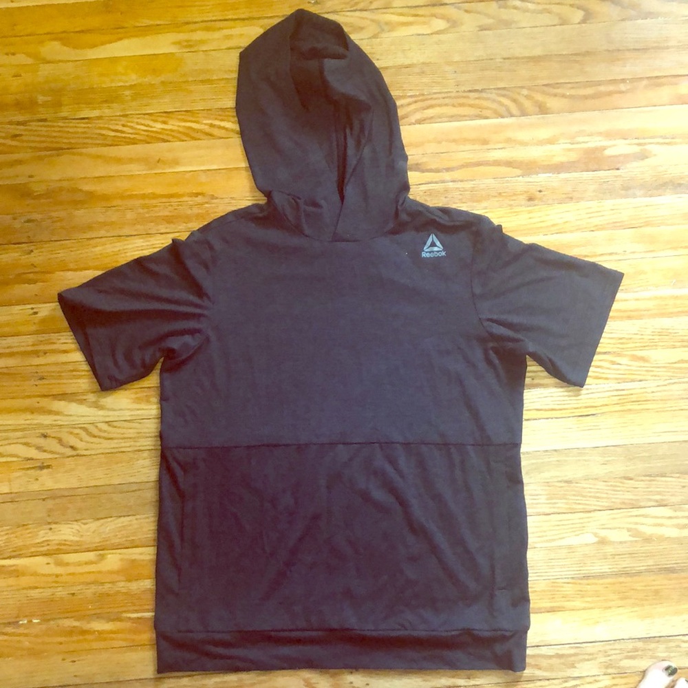 Boys Reebok hooded athletic top - sz L 12/14
